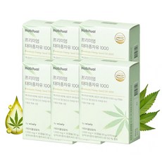 식물성 대마종자유 100% 캐나다 냉압착 프리미엄 햄프씨드오일 씨유 기름 180캡슐, 12박스, 30정