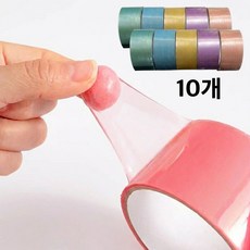 CENDY 테이프공 만들기 세트, 1세트, 파스텔 10개
