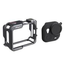 Insta360 GO Ultra 전용 메탈 프레임 유틸리티 케이스 인스타360 고 울트라 케이지, 블랙(단일색상), AC-X123, 1개