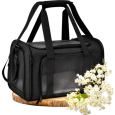 PDNOS 강아지 고양이 가방 APL3015, 1개, 블랙