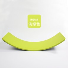 木製平衡板蹺蹺板益智兒童玩具, 1個, 清漆淺綠色平衡板+深灰毛氈:如圖所示