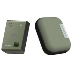 파세코 캠핑용 가정용 일산화탄소 경보기 CO센서 PGD-100BK 파우치 포함, none, 알파인그린, 1개