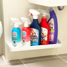 위벨라 공간절약 무타공 틈새 욕실선반, 화이트, 1개