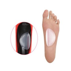 2/4구성 아치 발 쿠션 실리콘 풋패드 패드 깔창 발바닥 보호 쿠션 평발