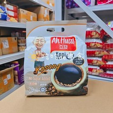 Ah Huat White 말레이시아 커피믹스 Coffee 헤이즐넛 화이트커피 골드메달, E. 무설탕 200g 20개입