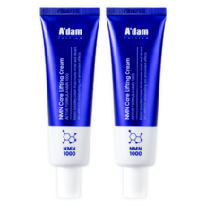 아담공방 저속노화 NMN 모공 탄력 코어 리프팅 펩타이드 크림 안티에이징, 2개, 50ml