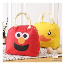 진코어 귀요미 캐릭터 보냉백 보온백 아이스백 피크닉 소풍 가방 장바구니