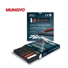 문교 콘테 6색(드로잉파스텔)/Basic(C-6A), 1개, 단일상품0