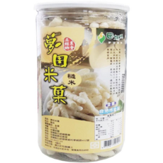 五結鄉農會 夢田米菓 糙米製成 非油炸 健康零食 台灣宜蘭特產, 80g, 1個