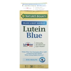 NATURE'S BOUNTY 藍光葉黃素軟膠囊, 1罐, 30顆