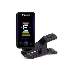 D'Addario 夾式調音器 CT-17 吉他/電吉他/貝斯/烏克麗麗 夾式調音器，快速精準調音, 1個, 黑框
