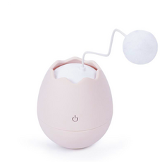 고양이 움직이는 에그볼 장난감 자동 회전 사냥놀이 오뚝이, 1개, 핑크, br11-egg