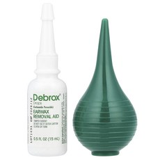 효과가좋습니다 Debrox 귀지 제거 키트 15ml(0.5fl oz) 고급영양제, Debrox 귀지 제거 키트 15ml05fl oz, 1개