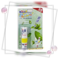 MARK II 酷比涼 二合一 清新薄荷精油棒, 1個, 泰國酷比涼二合一薄荷精油棒