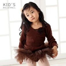 키즈발레몰 발레복 유아 긴팔 유아발레복 겨울 여아 문센 여아발레복