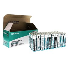 TOSHIBA 東芝 鹼性電池, 1箱/盒, 80顆