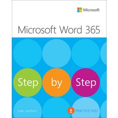 (영문도서) Microsoft Word Step by Step (Office 2021 and Microsoft 365) Paperback, Microsoft Press, English, 9780137522729
