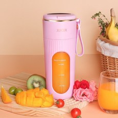 PYHO 신형 전동 믹서기 가정용 소형 과일 믹서 컵미니 휴대용 USB 블렌더, 핑크색, 핑크색