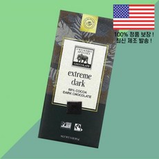 멸종위기종 초콜릿 익스 다크 코코아 88% 3온스 85g Endangered Species Chocolate Extreme Dark Cocoa 3oz, 1