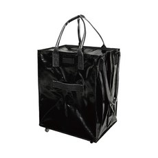 Lovely Home 折疊購物袋, 黑色, 1個