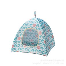 寵物帳篷夏季清涼透氣寵物窩中小型犬貓咪乘涼貓窩四季通用貓屋, 小熊, 1個