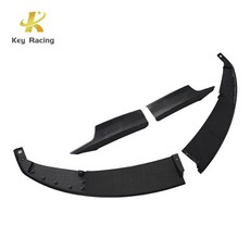 BMW 3시리즈 4시리즈 F30 F32 2013-2019 MP 스타일 프론트 립 스플리터 에어 인테이크 장식 호환, 카본 룩 F30 립