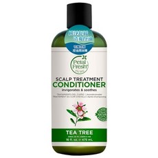Petal Fresh PURE 沛特斯 茶樹控油頭皮調理洗髮精 溫和潔淨 控油保濕 蓬鬆柔順 475mL, 1瓶