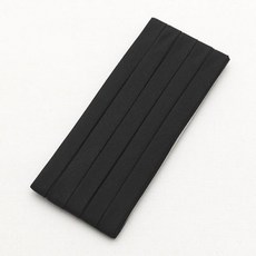 패션스타트 앙앙 코튼캔디 바이어스테이프 10mm 블랙 1개입, 1개