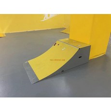 스케이트보드 점프대 박스 공원 벤치 레일 묘기 트랙, 1개, 135x폭 100x높이 40cm 스케이트보드
