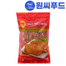 원씨푸드 CP 텍사스 치킨 스테이크 1kg, 1개