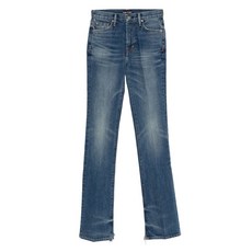 톰포드 스트레치 언피니시드 데님 플레어 팬츠