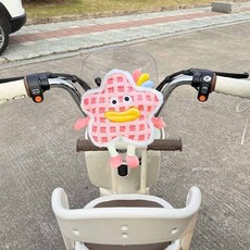 機車防撞頭墊 兒童座椅保護 兒童機車防撞枕 機車防撞墊 機車龍頭防撞 機車防撞墊 摩托車防撞墊 防撞枕 兒童, 粉色星星小怪獸防撞墊【可調節/加大加厚】, 1個