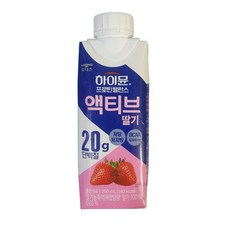 후디스 하이뮨 프로틴 밸런스 액티브 딸기 250ml, 1개