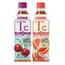 티도씨 500ml 2종 혼합 6+6 자몽 체리 아이스티