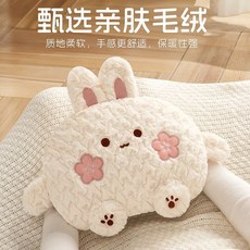 彩陽電熱水袋 充電防爆加厚暖暖包 電暖寶暖手寶 可愛暖腳被窩暖水袋, 熊貝貝可拆洗【親膚加厚絨布套】速熱內膽,電熱水袋【8層防爆可拆洗持久保暖】