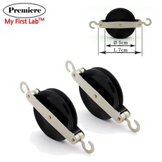 프리미어 실험 도르래 1겹 2개 PM97-1201Amar9+1mSS