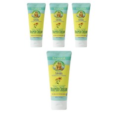 뱃저 다이퍼 래쉬 크림 카렌듀라, 4개, 87ml