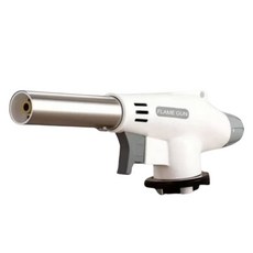 FLAME GUN 卡式噴火槍，可調節火焰大小，DIY金工燒烤戶外多用途, 1個