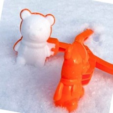 곰모양 눈집게 스노우볼메이커 어린이집 유치원 mel+4232rU