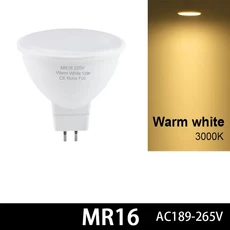 1/2/4/6/8/10pcs LED 전구 GU10 MR16 스포트 라이트 12W 9W 램프 AC220V Lampada 옥수수 빛 홈, 01 MR1 Warm white, 01 9W, 02 8pcs
