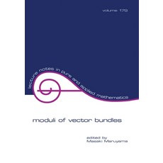 (영문도서)Moduli of Vector Bundles Paperback, CRC Press, English, 9780824797386