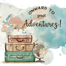 Majosta Onward to Great Adventures! Baby Shower Guest Book: Sign-In for Boy or Girl Include Gift L, Majosta Onward to Great Advent
