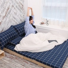 슬립존 7센치 HR고탄성폼 3단 접이식 플립 매트리스