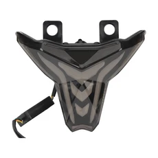 호환가와사키 닌자 400 250 ZX 4R 6R Z1000 오토바이 테일 라이트 브레이크 방향지시등 통합 프로그래밍 가, 01 Black
