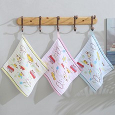 순면 주방수건 고리수건 어린이집 유치원수건 spi+03864HD, (20장단위포장)파랑