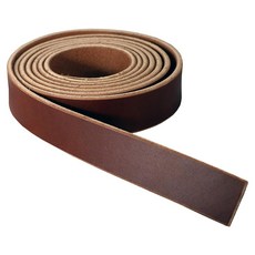 잉글리시 브릴 가죽 스트랩 블랭크 3/4 x 84 10 12 [5/32 3 /16 (4mm 4 8mm 두께) 밤색 완전 마감 산 가죽으로 제작됨, medium brown