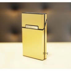 에쎄 고급 담배케이스 메탈 곽채로, 건메탈, 1개