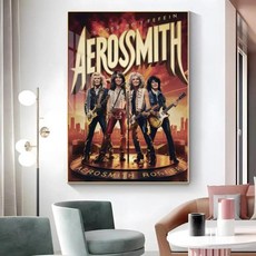 밴드 포스터 스티커 인쇄 방수 벽 예술 거실 침실 홈 장식, E. HEI-3