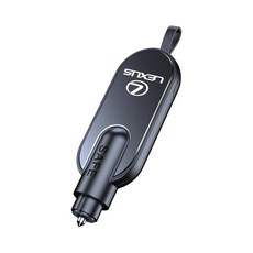 자동차 스티커 차량 유리 파괴 망치 벨트 커터, 2. Black, 1개