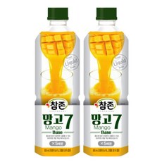 참존 망고7 원액 (PET) 주스 베이스 농축액, 2개, 835ml
